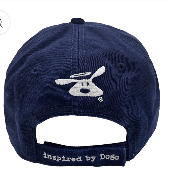 Dog is Good ‘Never Walk Alone' Cap Adjustable Ball Cap OS Dog Lover Casual - Picture 3 of 8